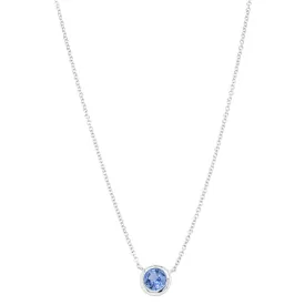 18ct White Gold .82ct Sapphire Natalia Pendant