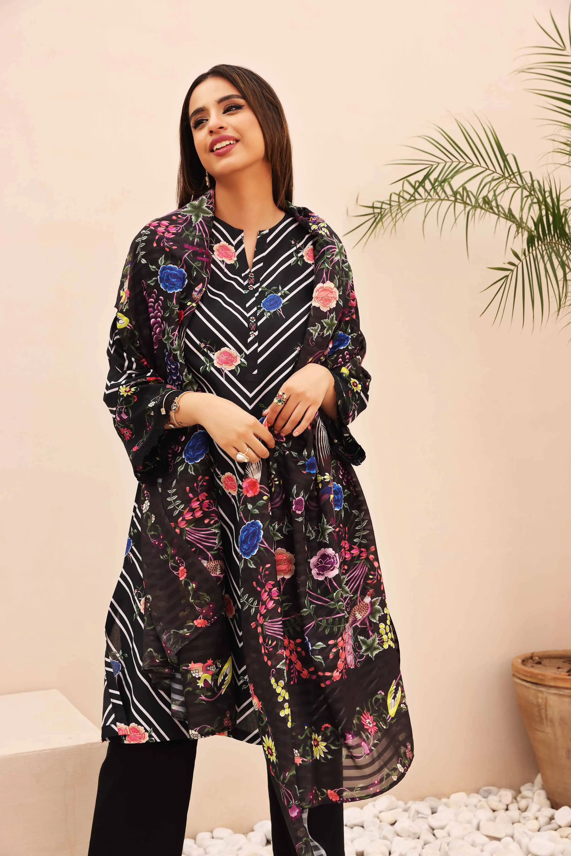 2 Piece - Digital Printed Suit - 42301075