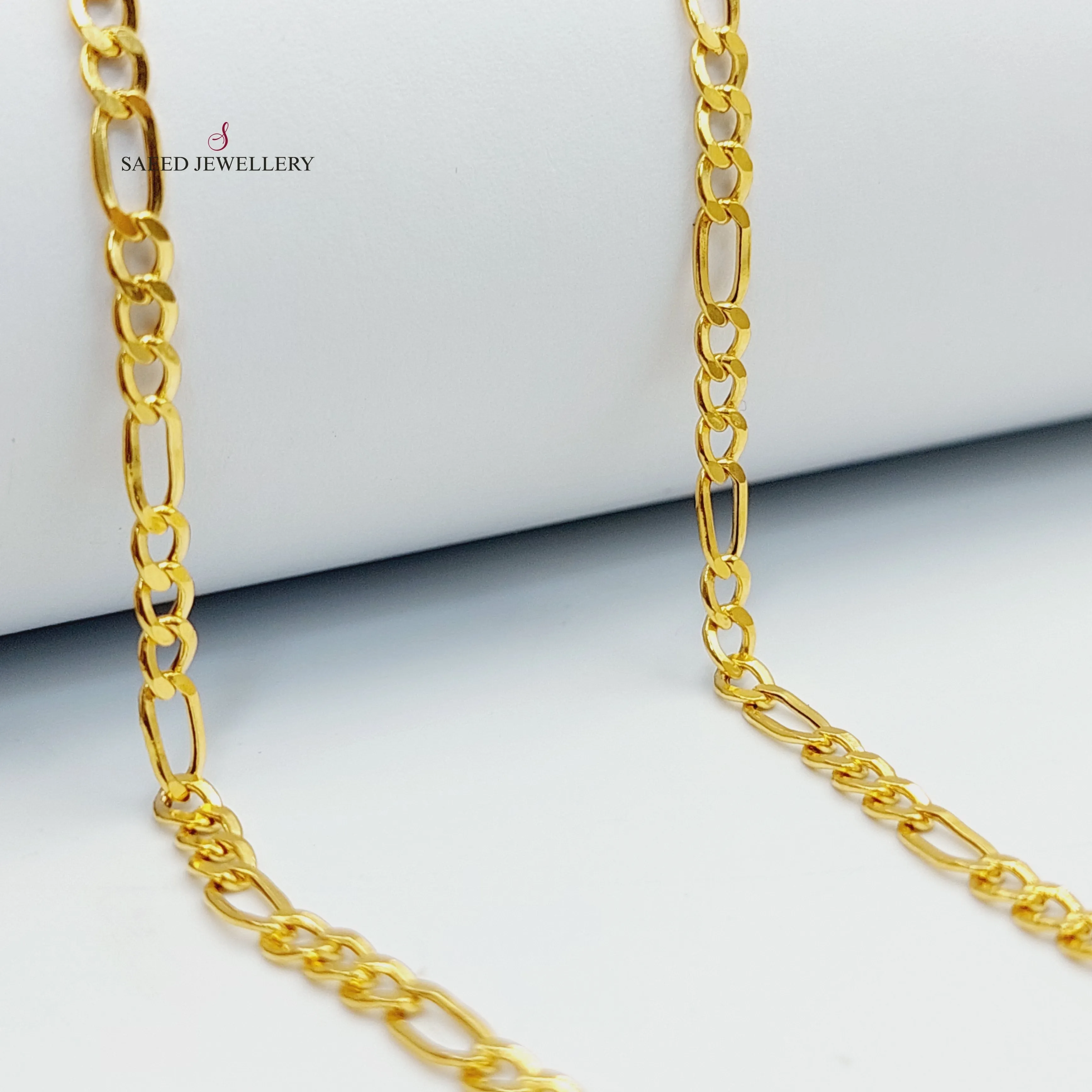 (3mm) Figaro Chain