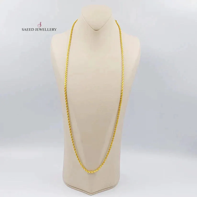 80cm Medium Thickness Rope Chain