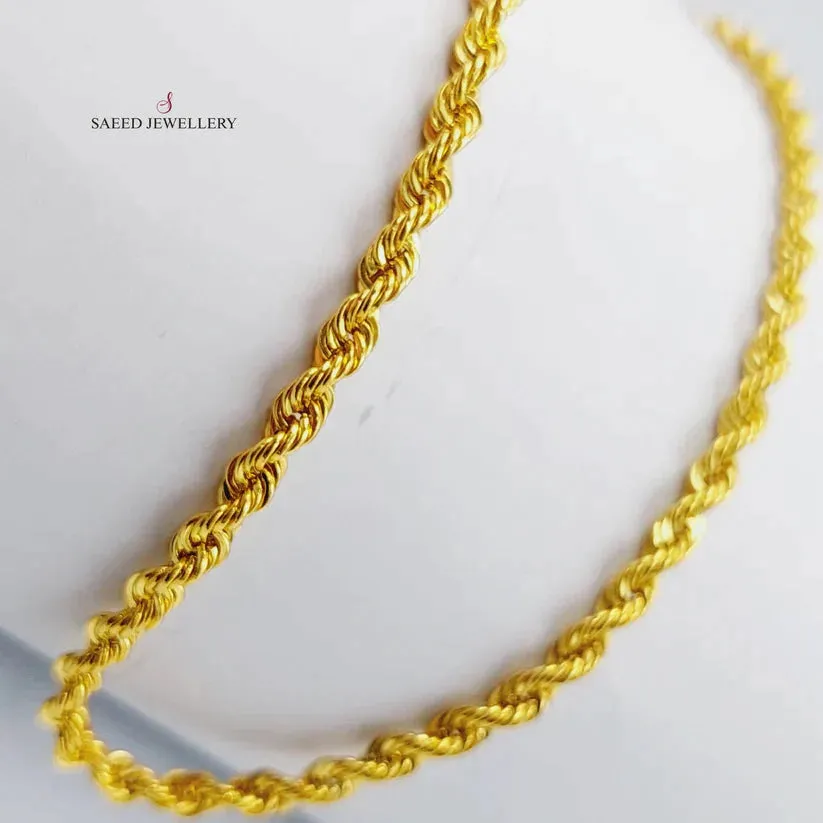 80cm Medium Thickness Rope Chain