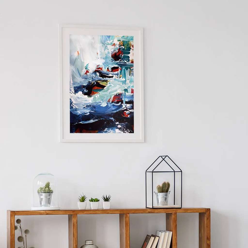 Abstract 164 Framed Art