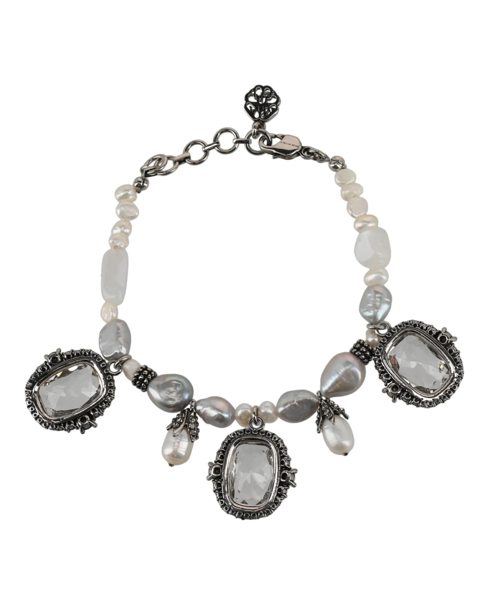 Alexander McQueen Womens Beaded Bracelet