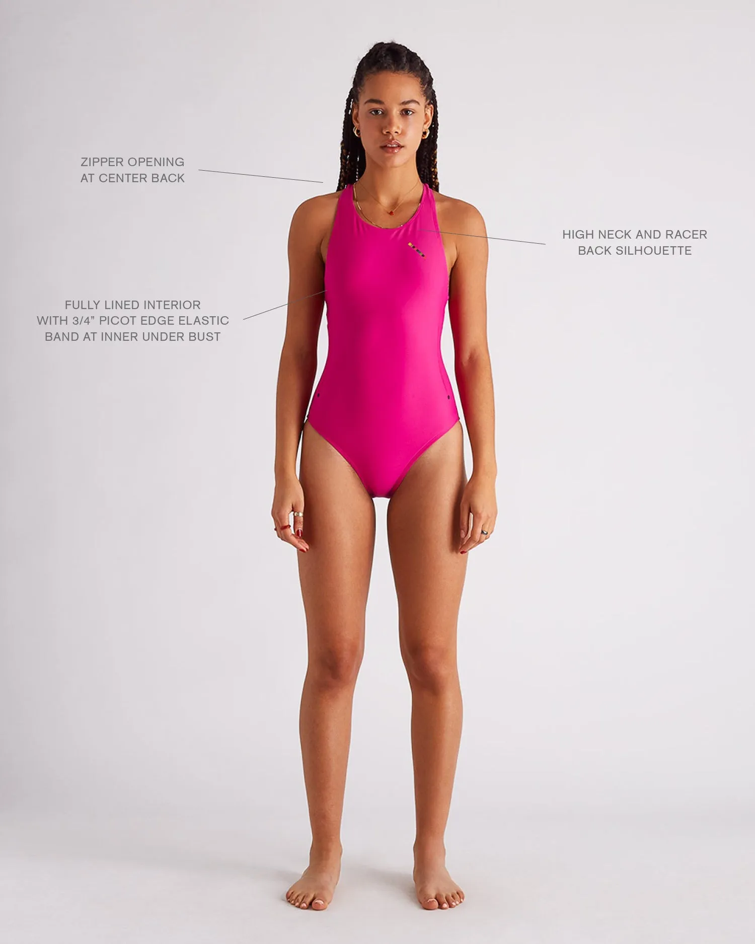 All Terrain High Neck Swimsuit