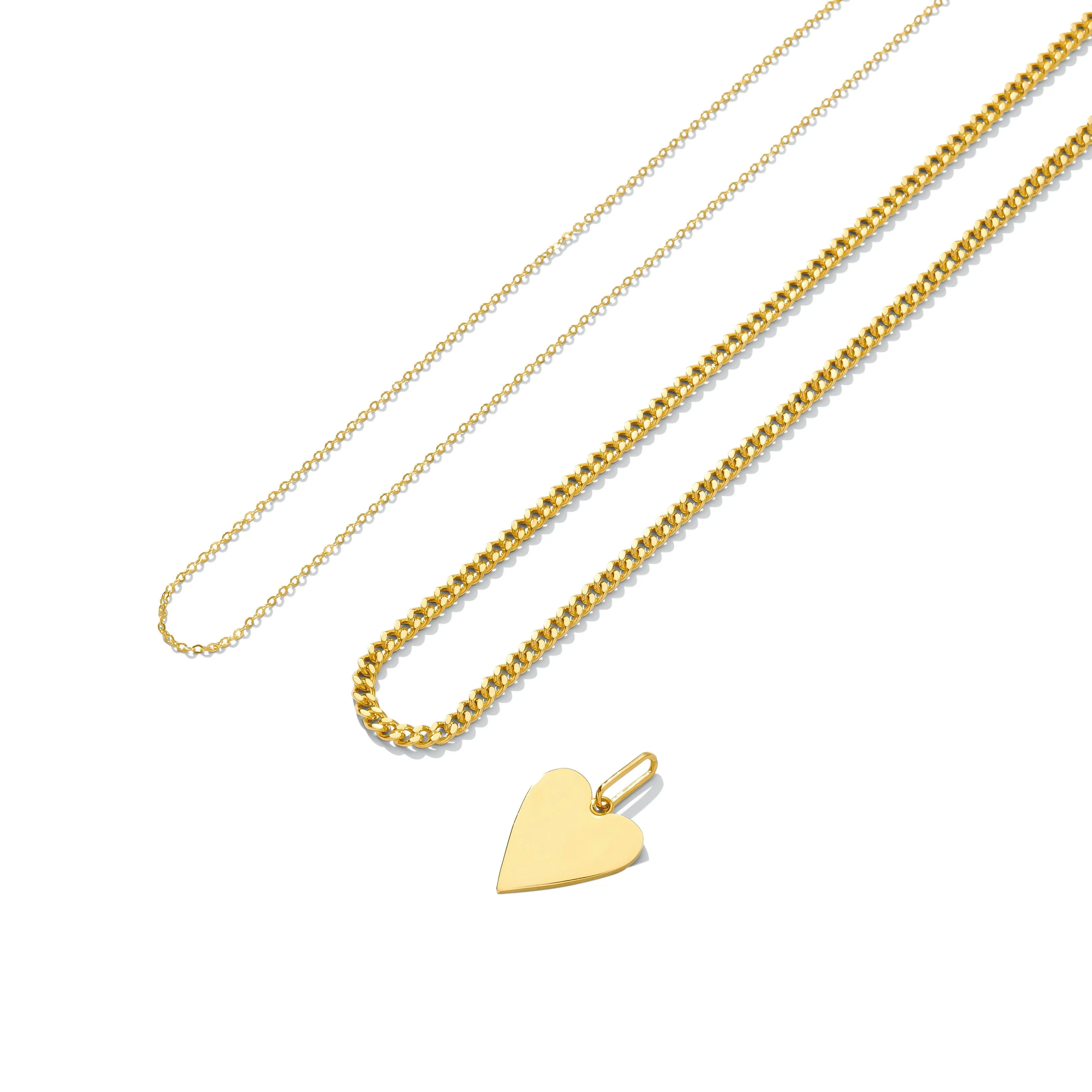 Amaya Heart Necklace Set