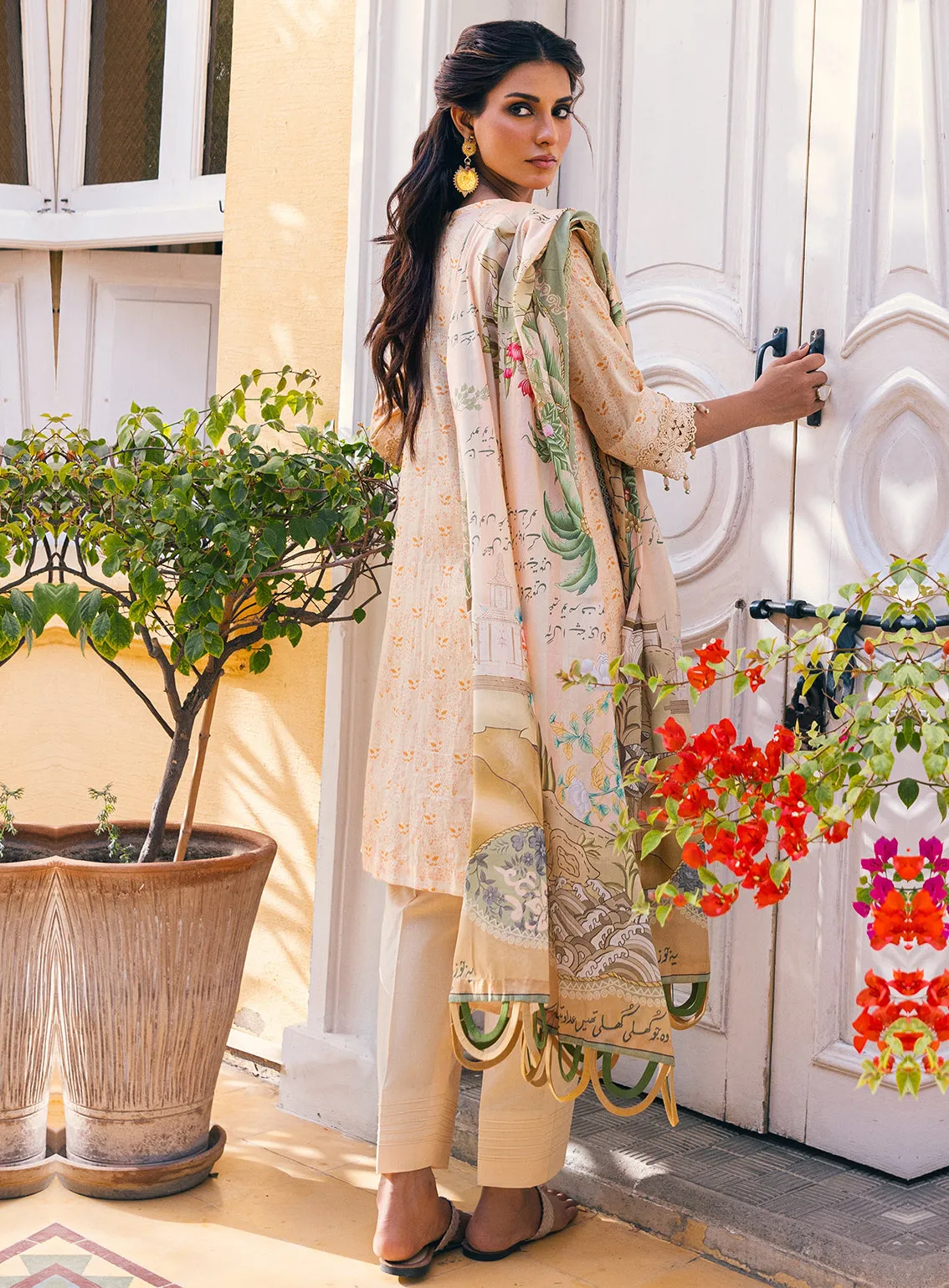 Ankahi by Al Zohaib Printed Cambric Unstitched 3 Piece Suit - 07