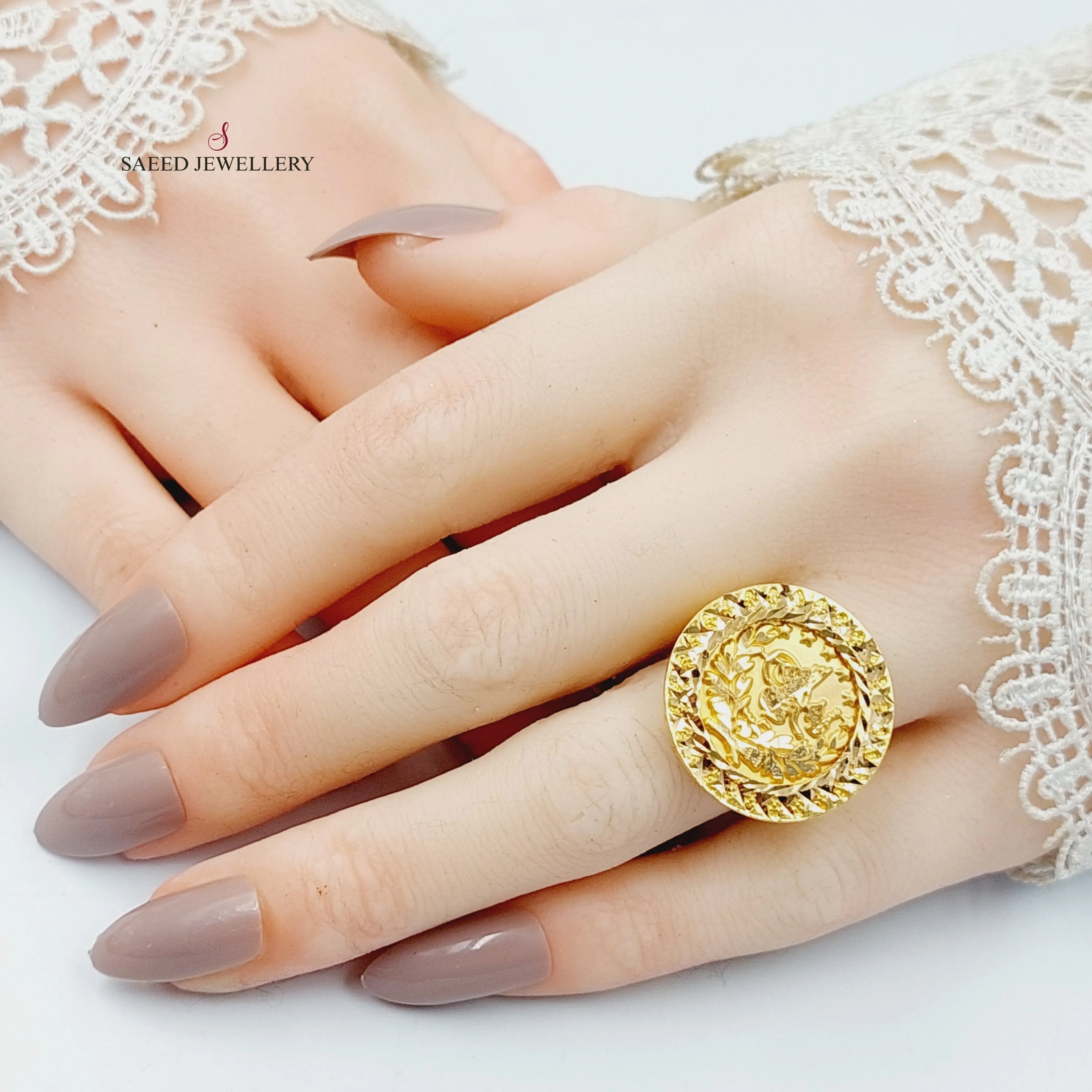 Antiqued Rashadi Ring