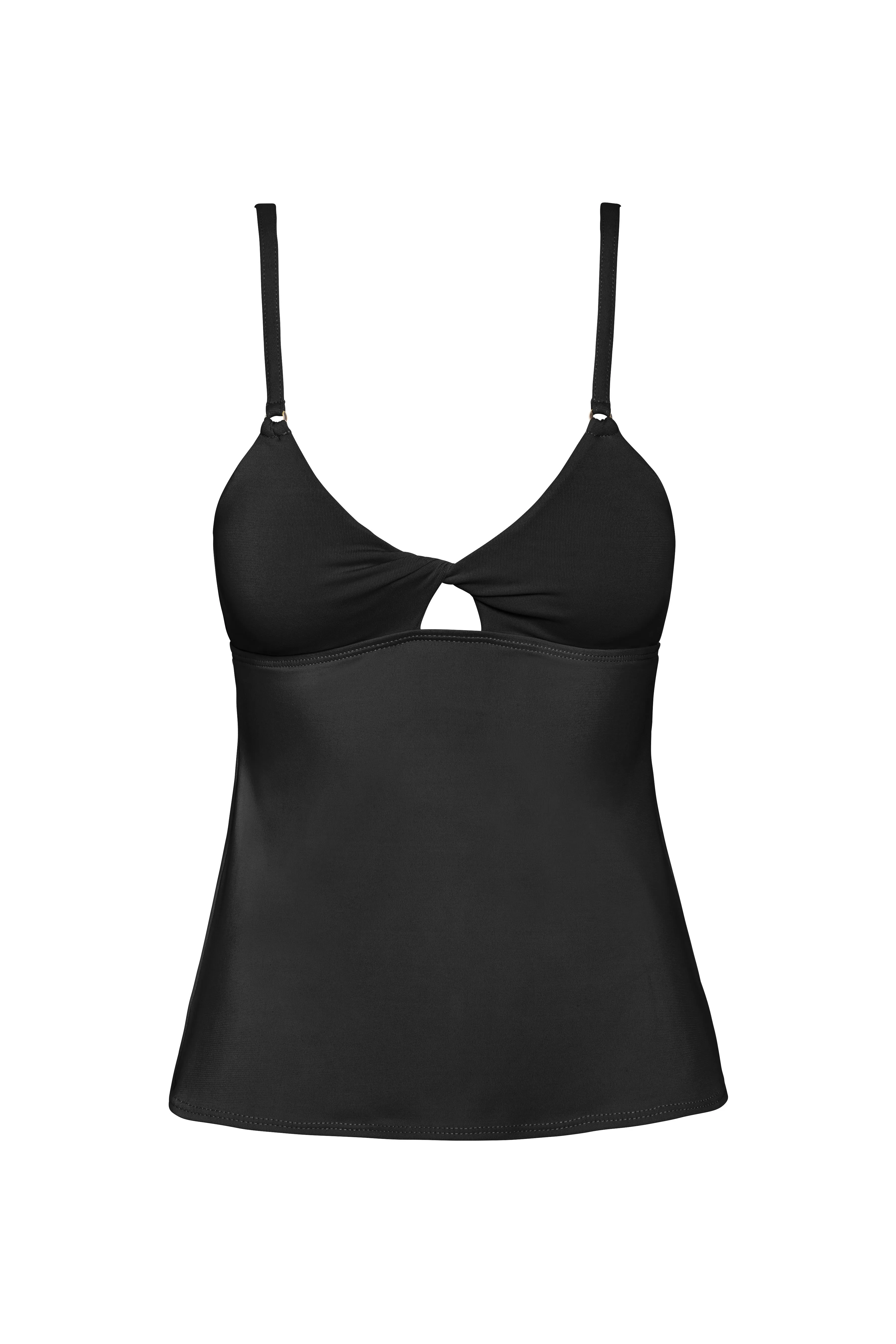 AVA CUTOUT TANKINI TOP