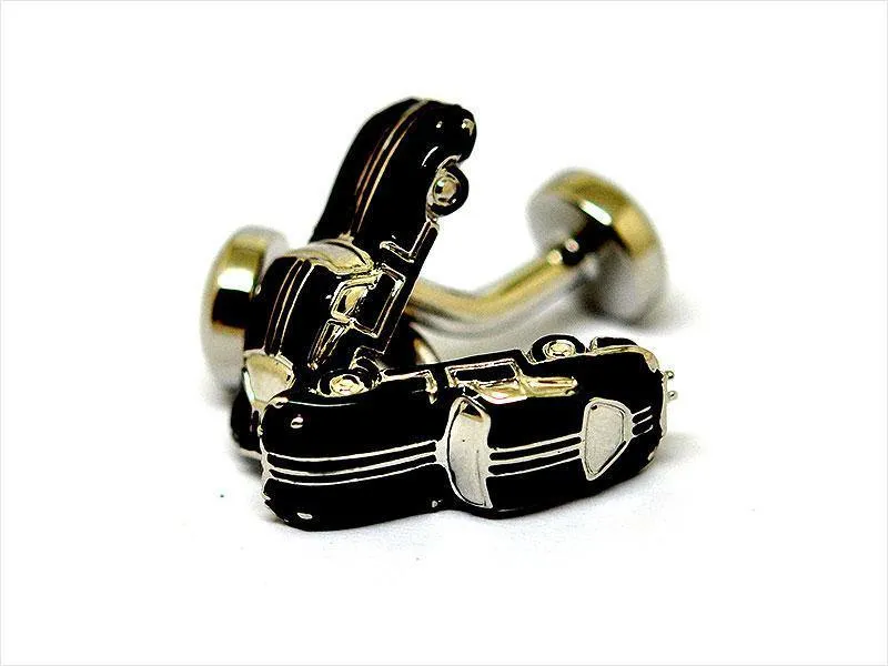 Babette Wasserman Retro Jag Cufflinks