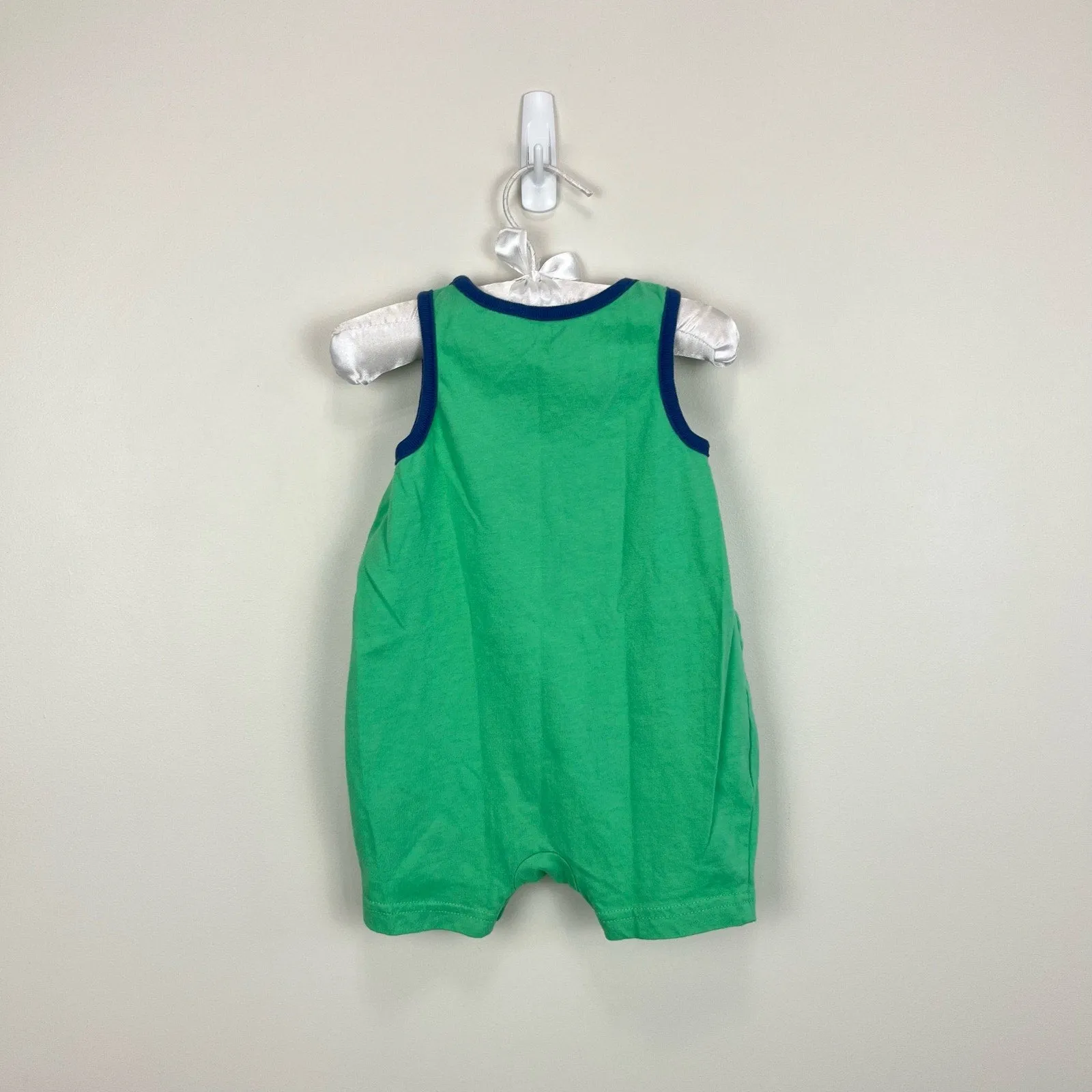 Baby Gap Green Ice Cream Shortall Romper 6-12 Months