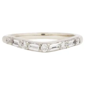 Baguette Diamond Nesting Band