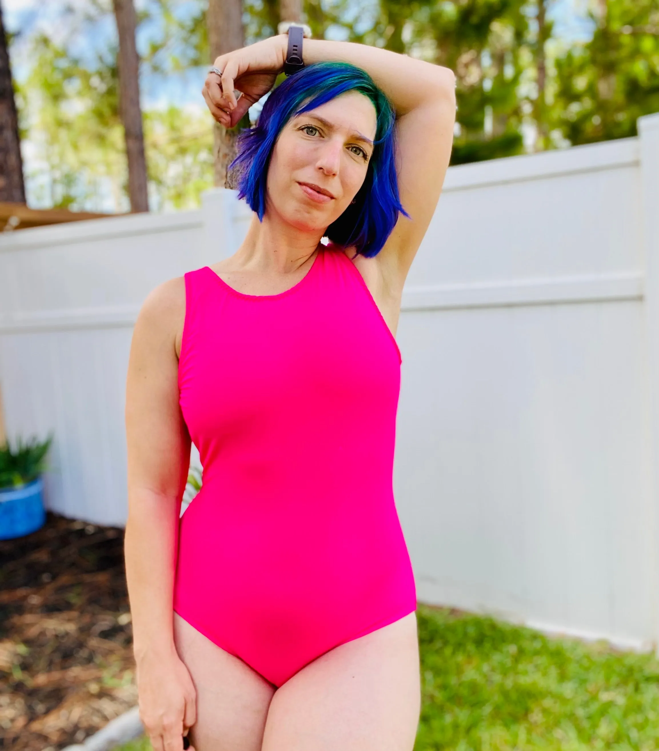 Barefoot One Piece Swimsuit PDF Pattern Sizes B-M