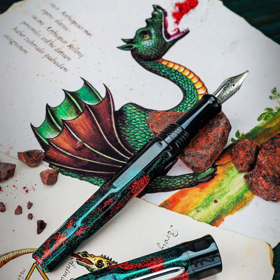 Benu Talisman Fountain Pen Dragon's Blood