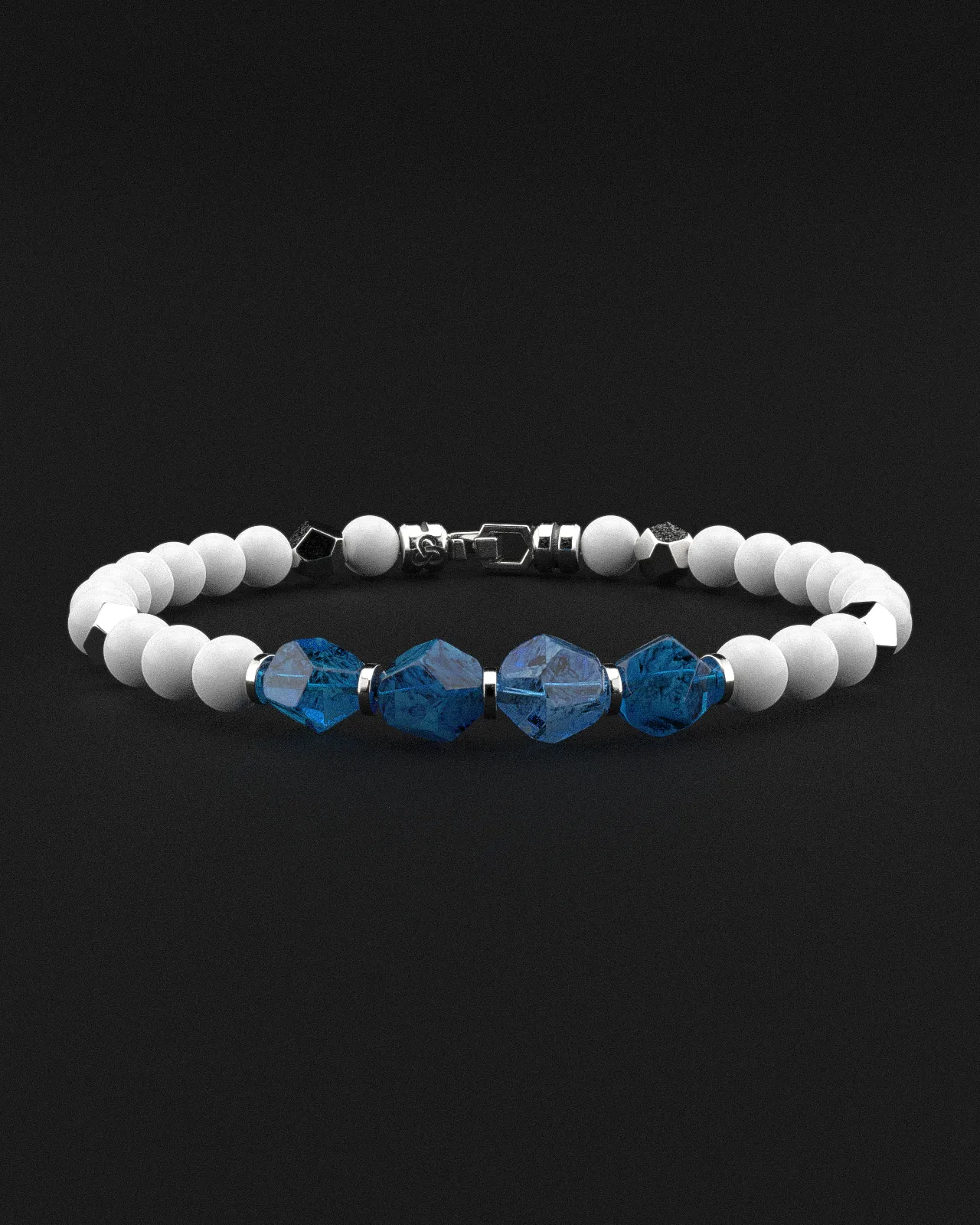 Blue Quartz Bracelet 6mm | AEON