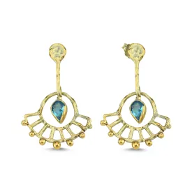 Blue Topaz Earring