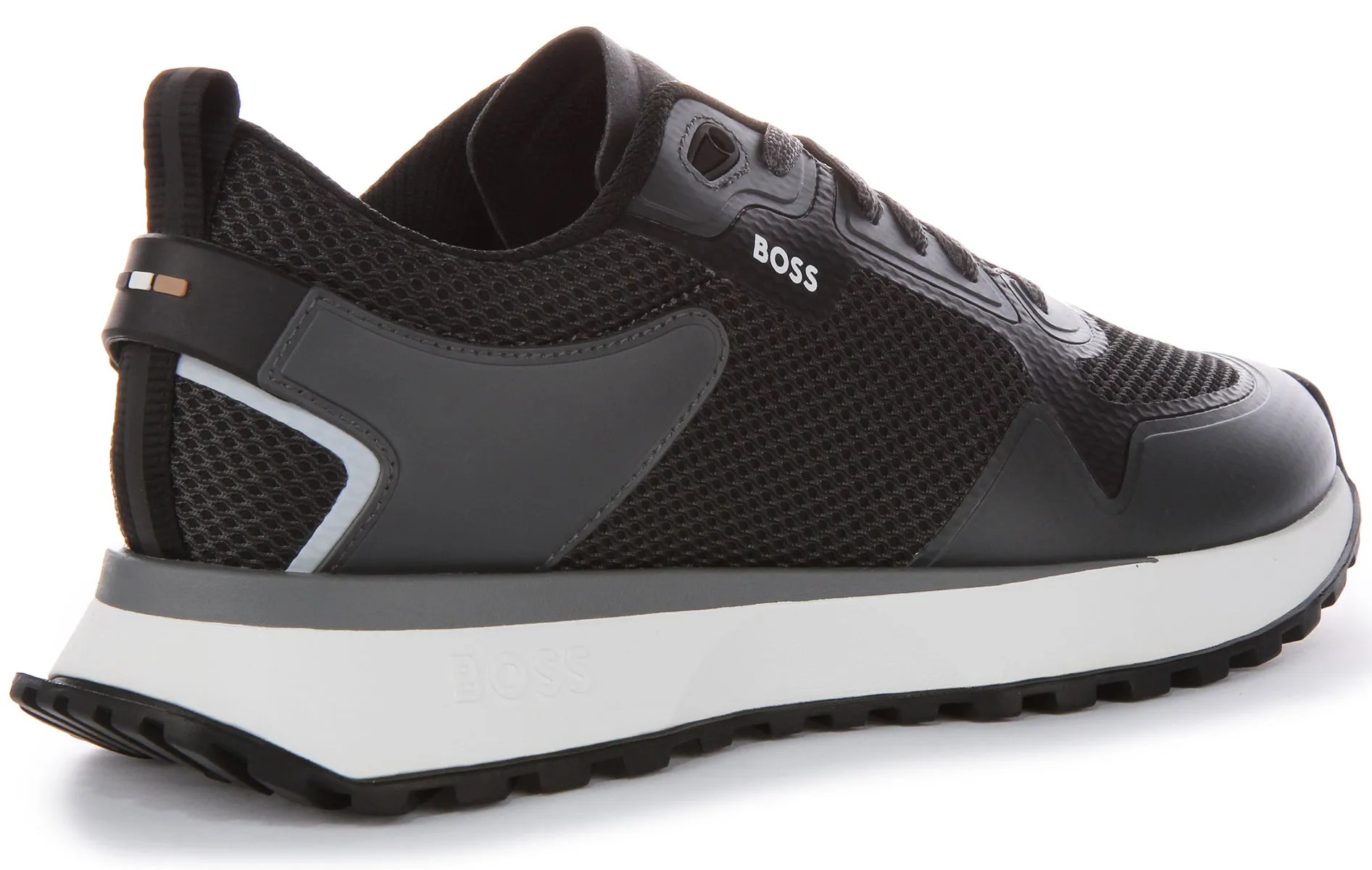 Boss Jonah Runner Meth In Black Grey For Men