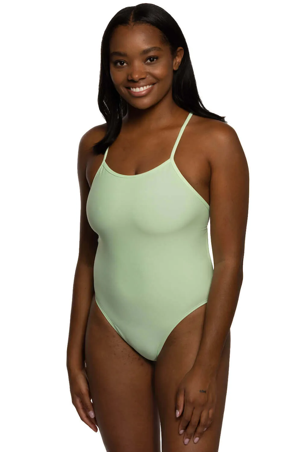 Brandon 2 Swim Onesie - Mint