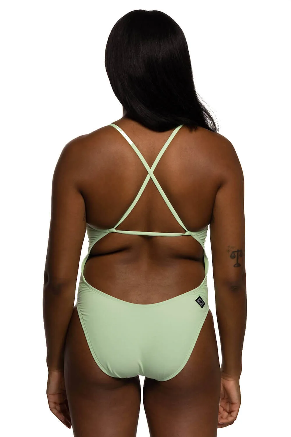 Brandon 2 Swim Onesie - Mint