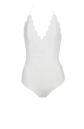 Broadway One Piece Scalloped Maillot - Last Piece!