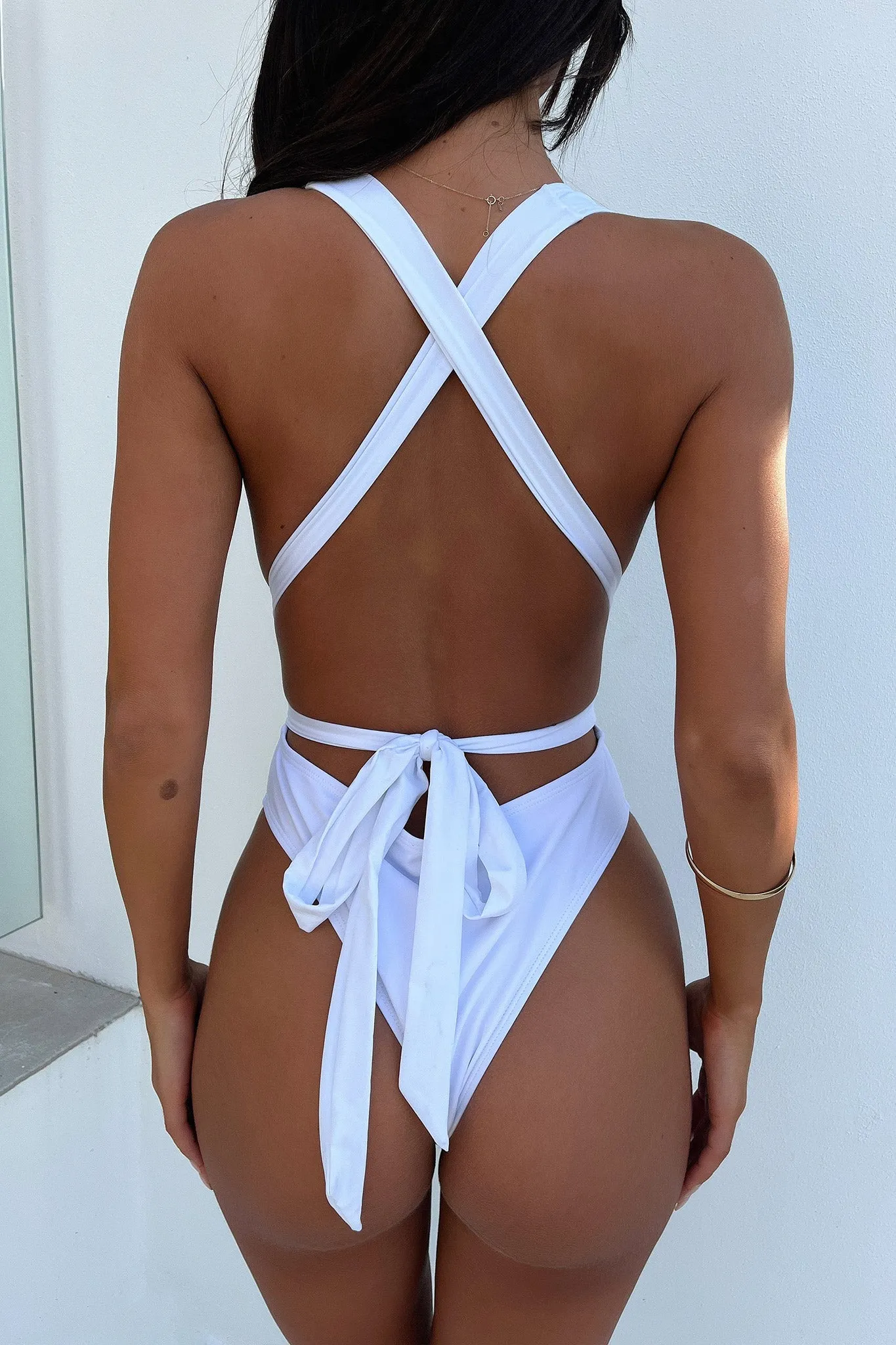 Cameron One Piece - White