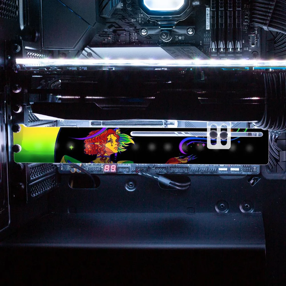 Celestial Pride RGB GPU Support Bracket