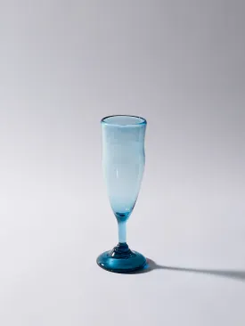 Champagne Glass in Light Blue