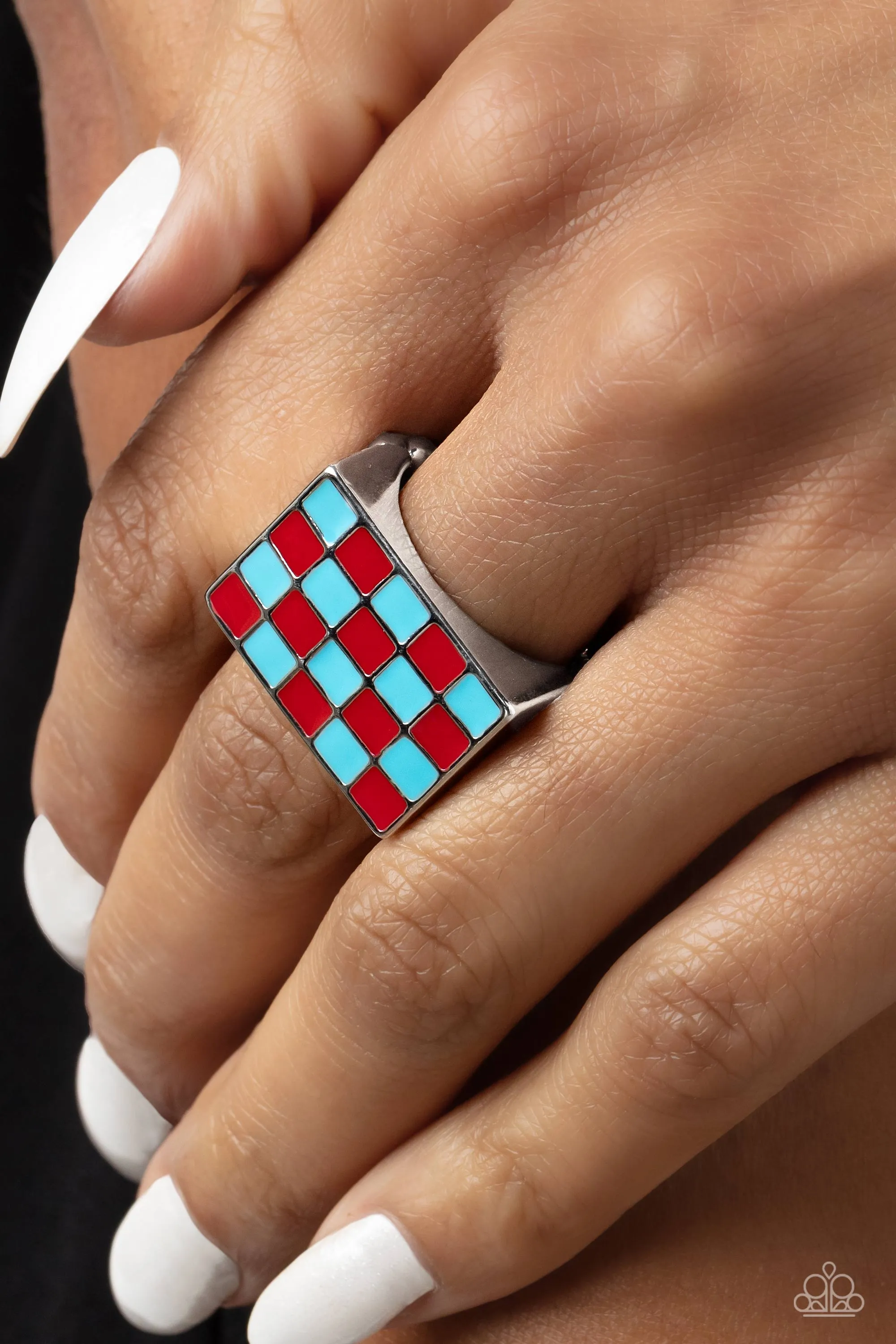 Checkerboard Craze - Red