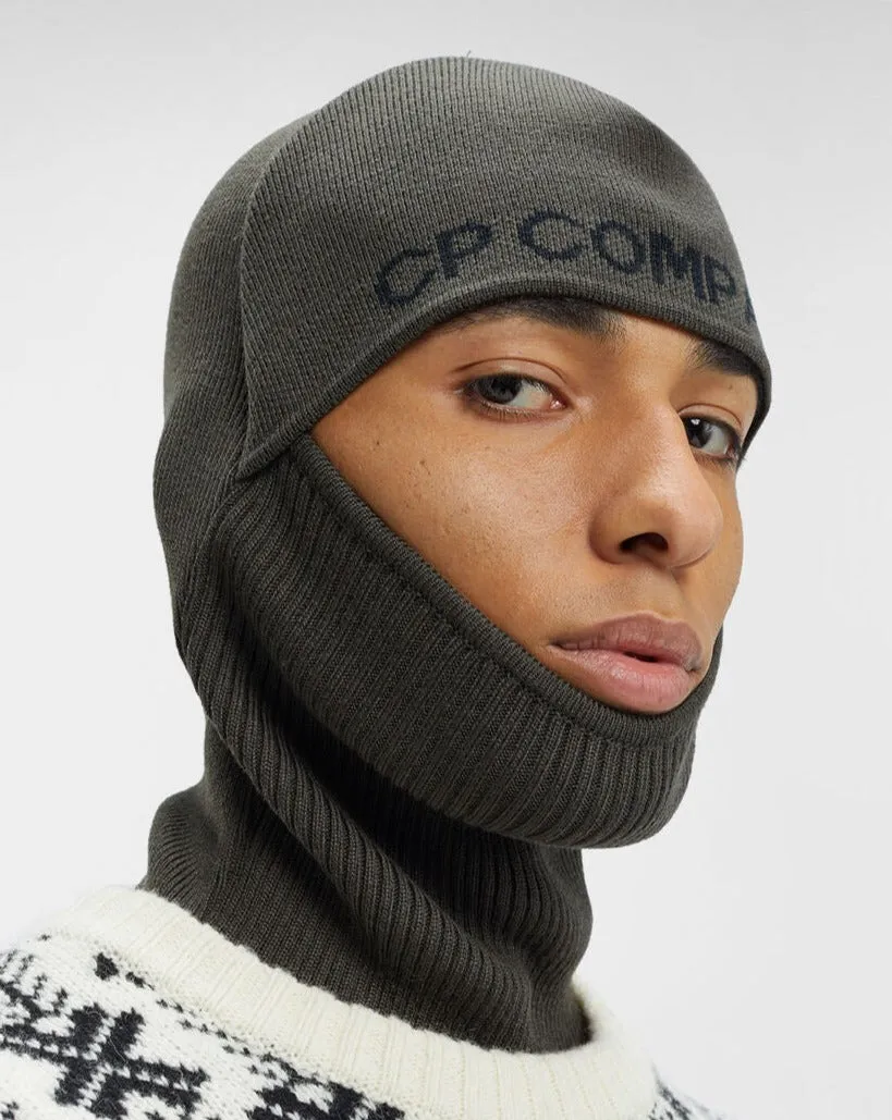 C.P. Company Re-Wool Balaclava / Olive Night