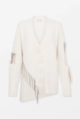 Crystal Cutout Cardigan