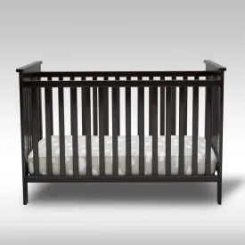 Delta Children Adley 3-in-1 Convertible Crib - Dark Chocolate