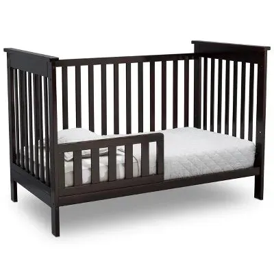 Delta Children Adley 3-in-1 Convertible Crib - Dark Chocolate