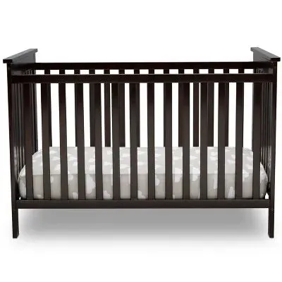 Delta Children Adley 3-in-1 Convertible Crib - Dark Chocolate