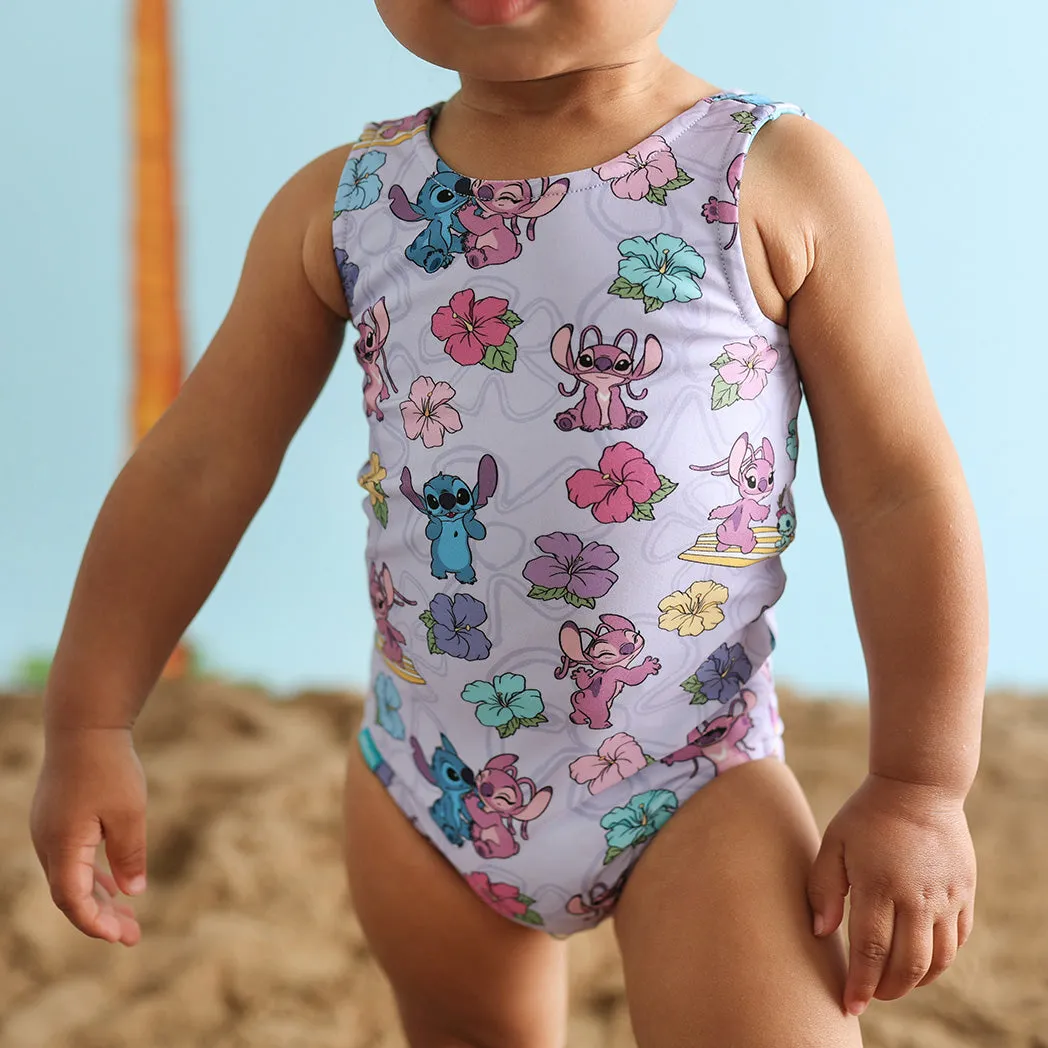 Disney Tropical Stitch Reversible One Piece Swimsuit