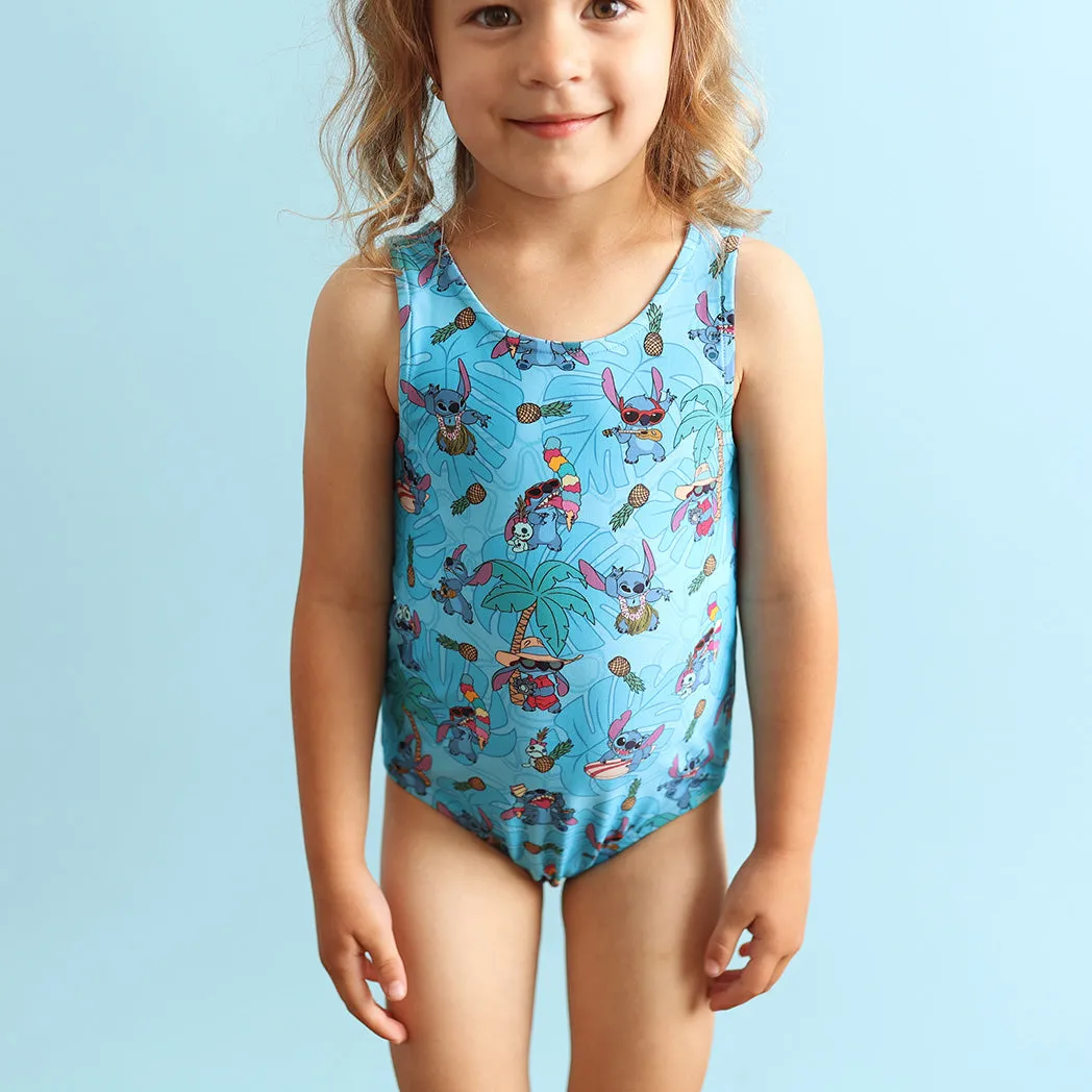 Disney Tropical Stitch Reversible One Piece Swimsuit