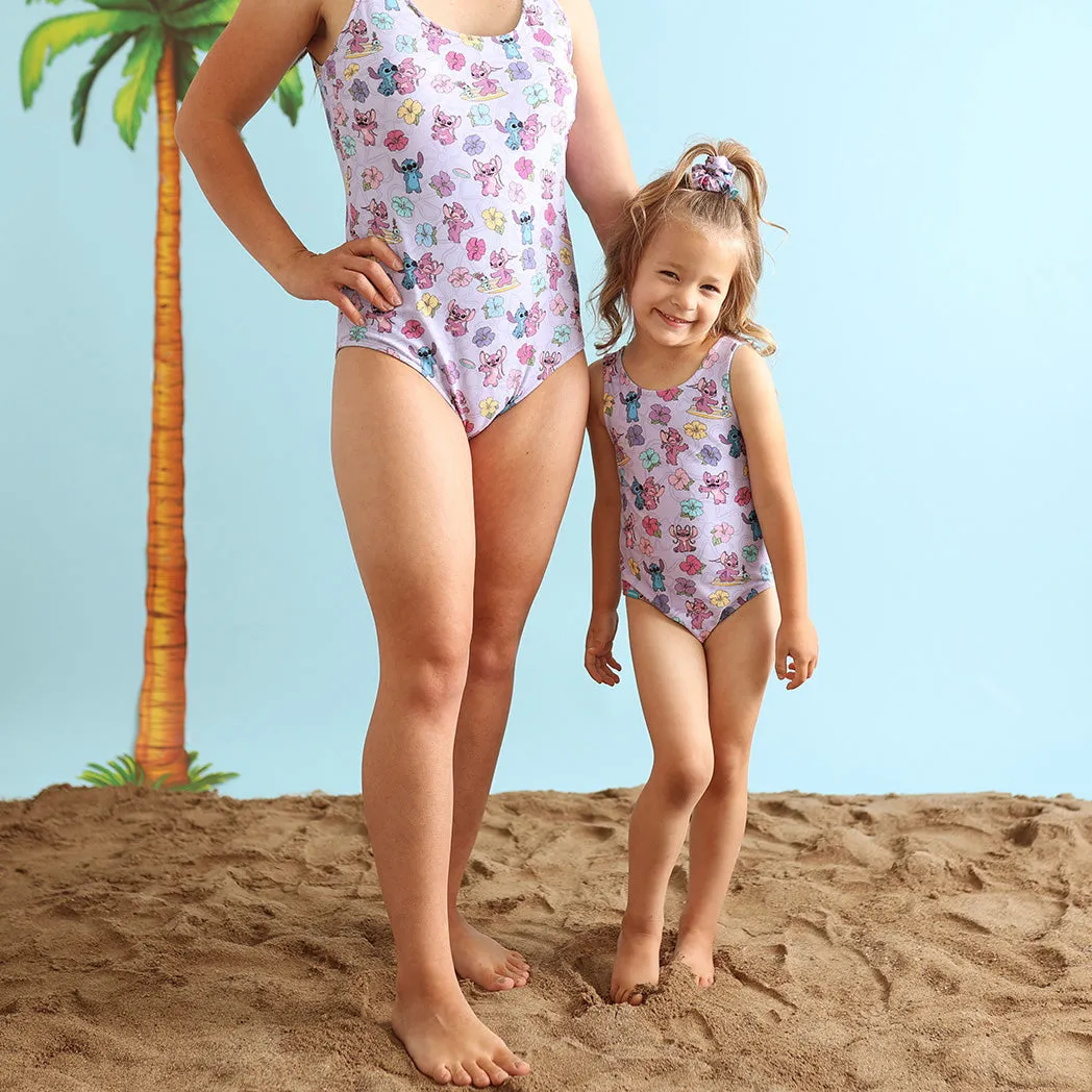 Disney Tropical Stitch Reversible One Piece Swimsuit