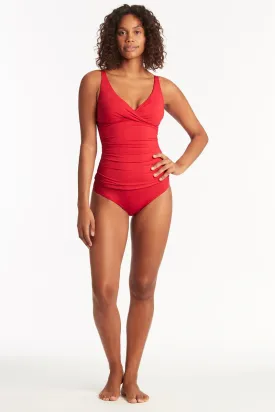 Eco Essentials Cross Front Tankini