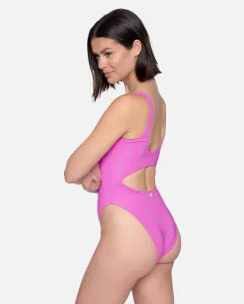 Electric Slide Ultra High Leg Cheeky One Piece