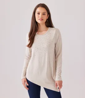 Embellished Asymmetric Top