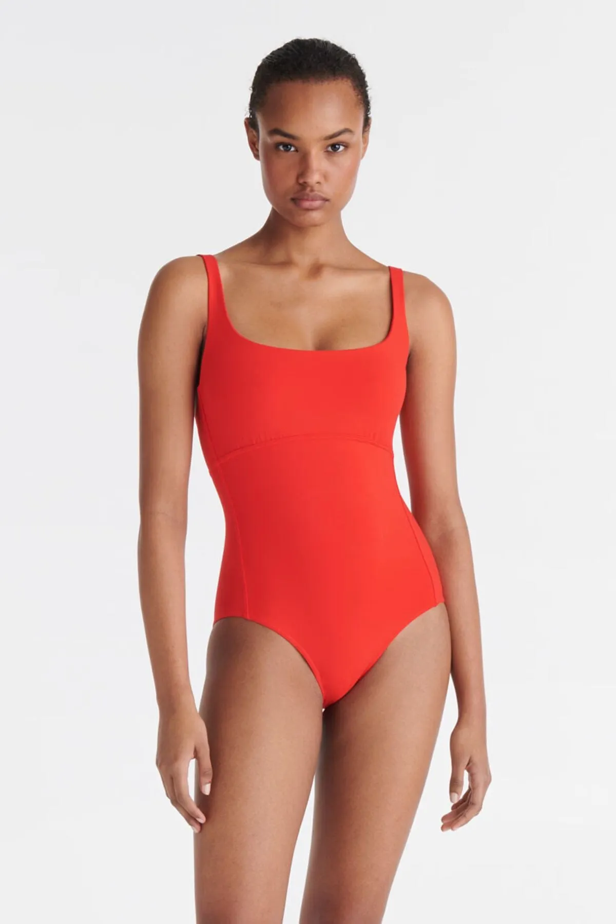 Eres Arnaque Full Piece Swimsuit - Ecarlate