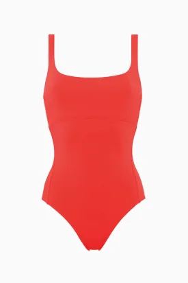 Eres Arnaque Full Piece Swimsuit - Ecarlate