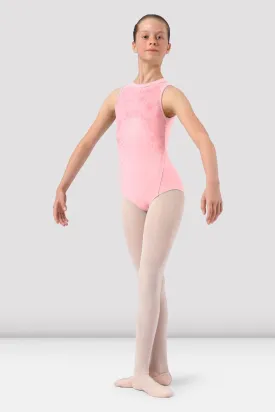 Girls Claire High Neck Leotard