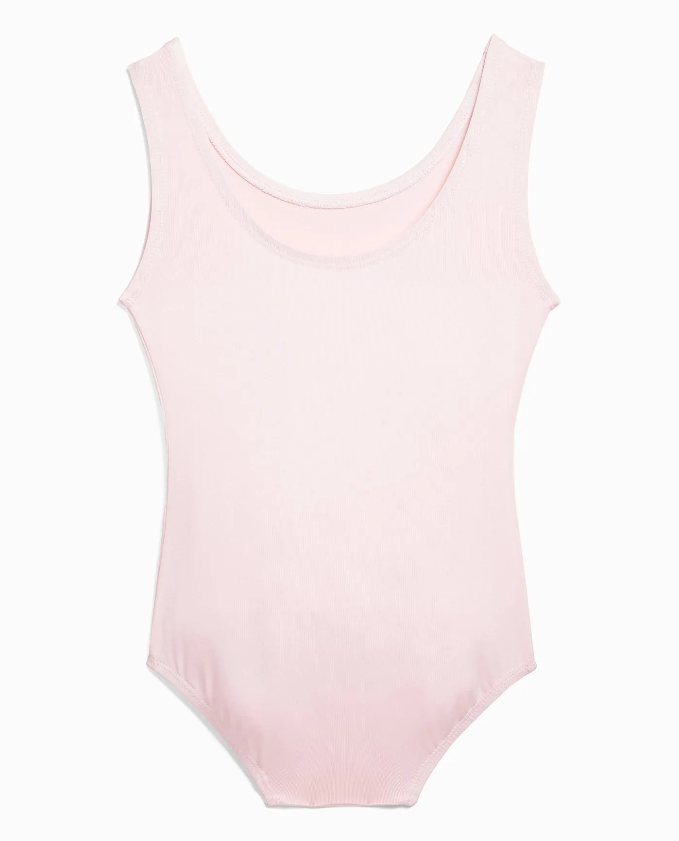 Girl's Nylon High Neck Tank Leotard