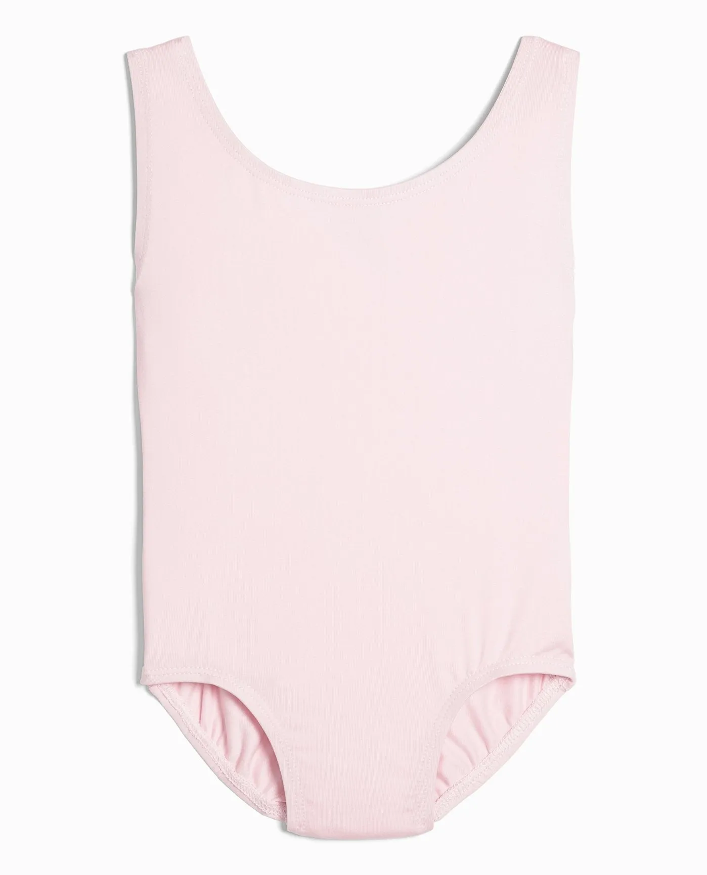 Girl's Nylon High Neck Tank Leotard