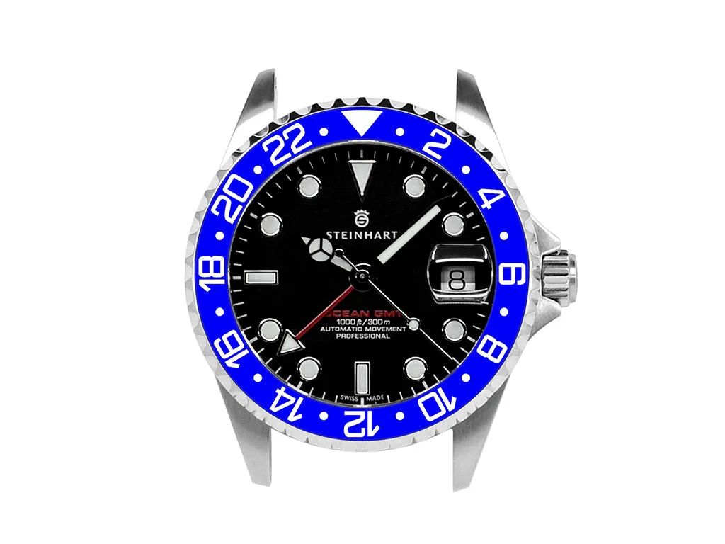 GMT Style Ceramic Bezel Insert Blue