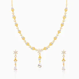 Golden Glinting Joy Zircon Set