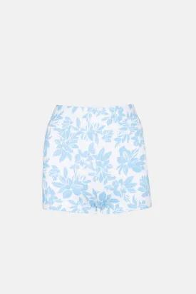 Grace Floral Surf Short Blue