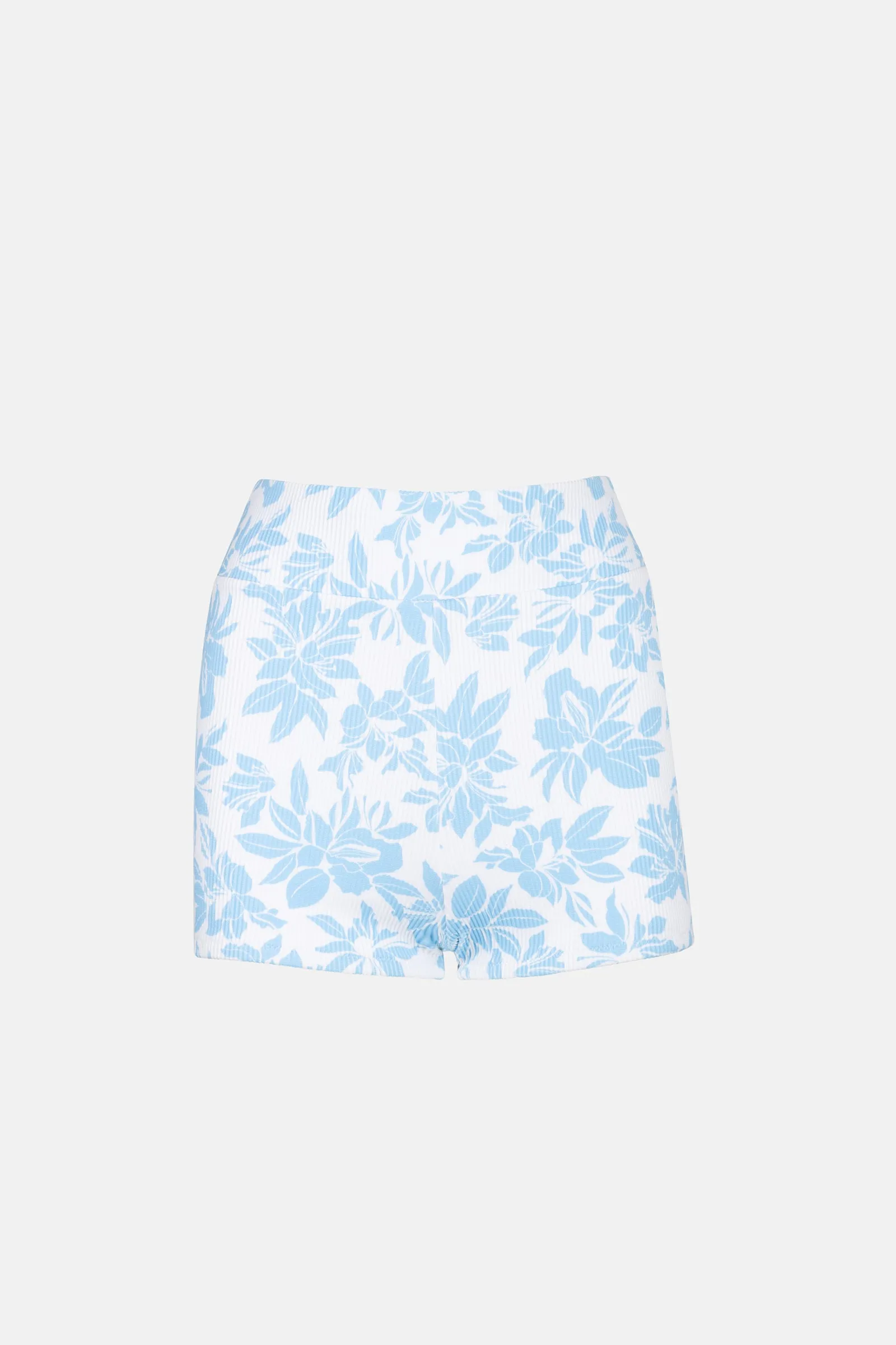 Grace Floral Surf Short Blue