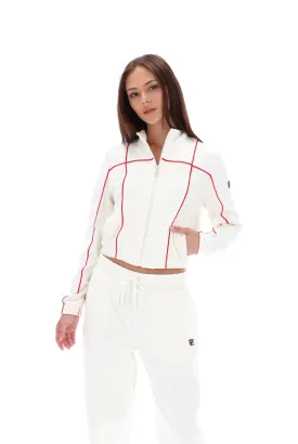 Haiden Cropped Track Top