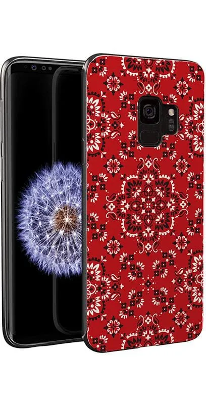 I'm with the Band | Red Bandana Print Samsung Case