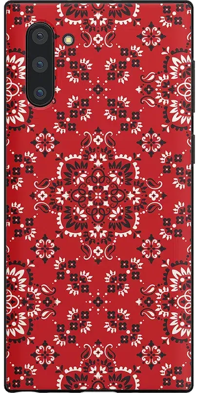 I'm with the Band | Red Bandana Print Samsung Case